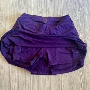 Asia’s Stylish Women's Purple Athletic Skort